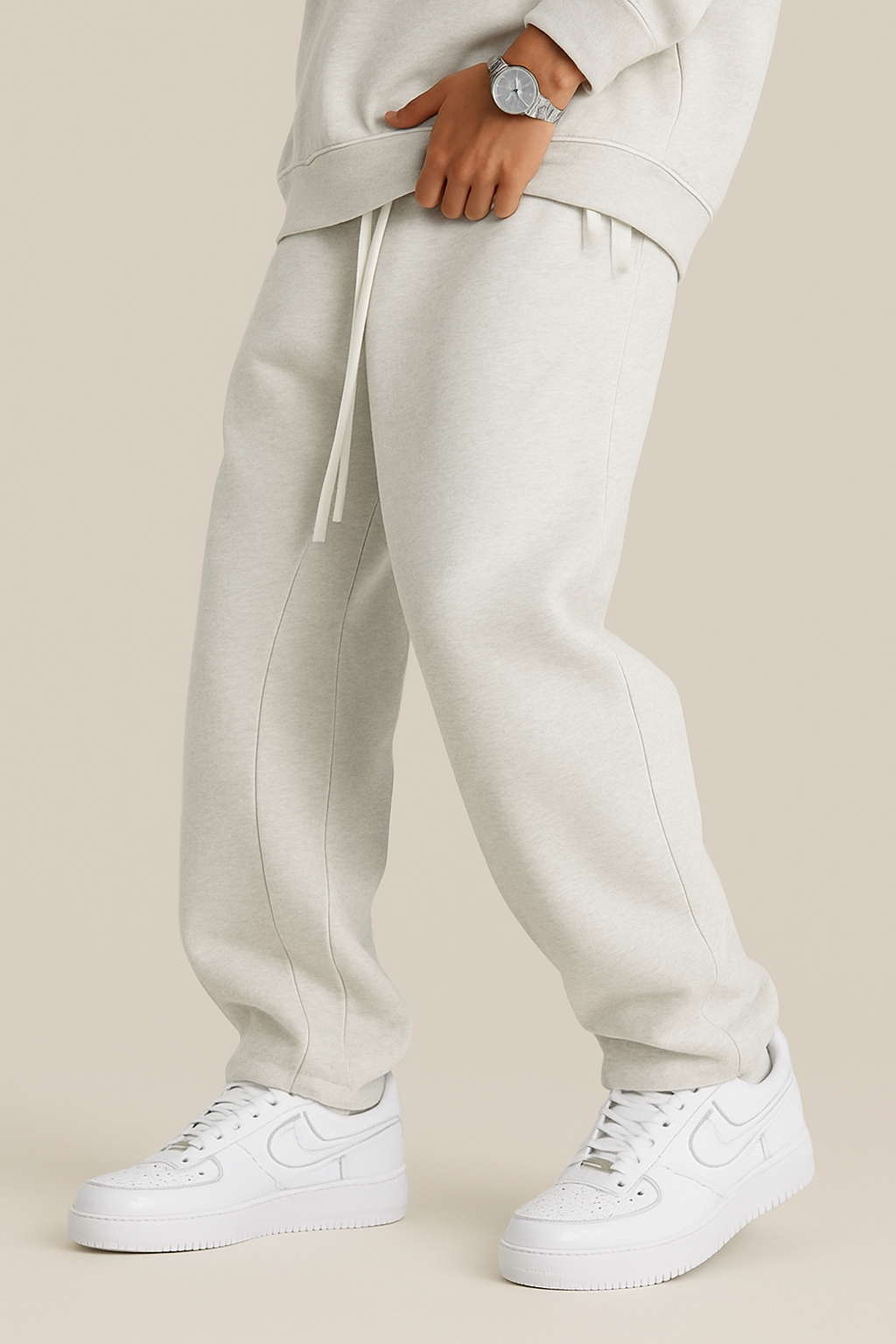 GREEN - OPEN LEG JOGGER