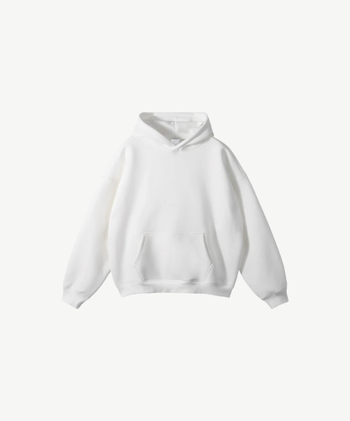 BLACK - BASIC HOODIE 350GSM HIGH QUALITY
