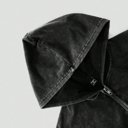 NY Vintage Zip Hoodie