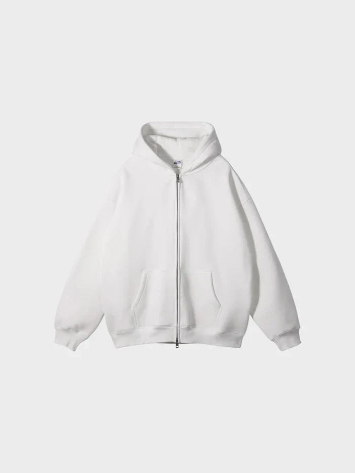 BLACK 350GSM QUALITY - ZIPPER