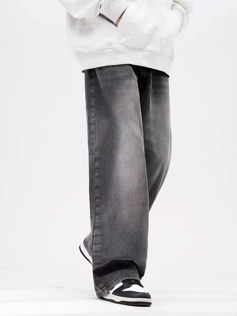 SMOKED BAGGY - JEANS