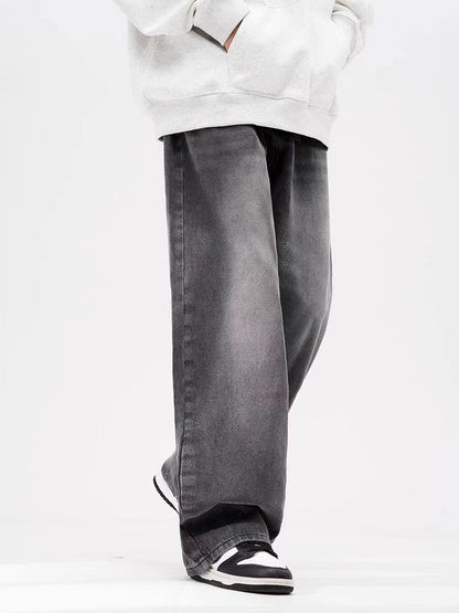 SMOKED BAGGY - JEANS