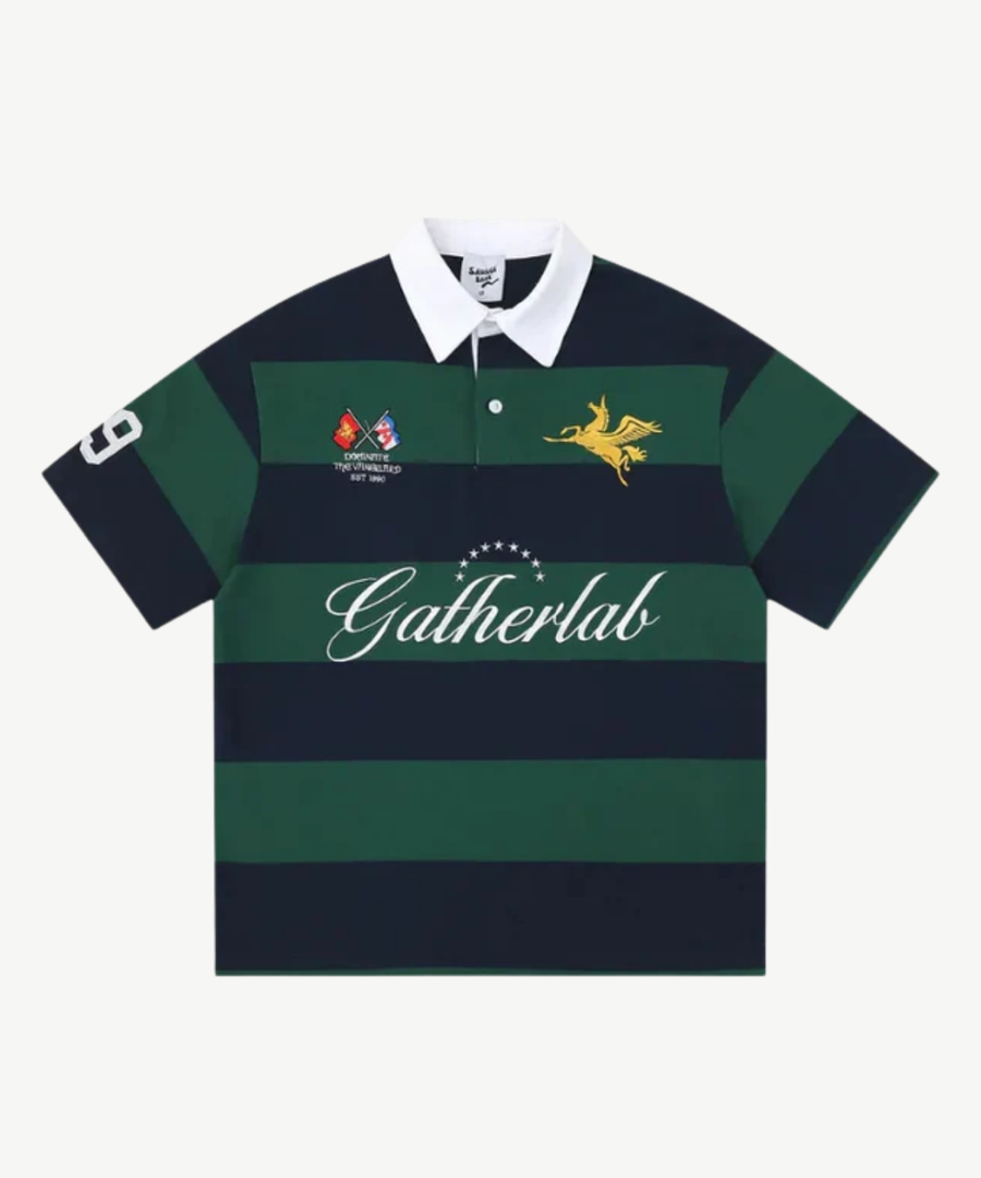 STRIPED POLO - SHIRT