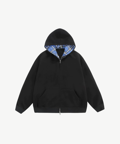 REVERSE - ZIP HOODIE