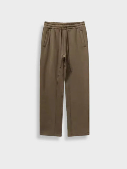 GREY BASIC - OPEN LEG JOGGER