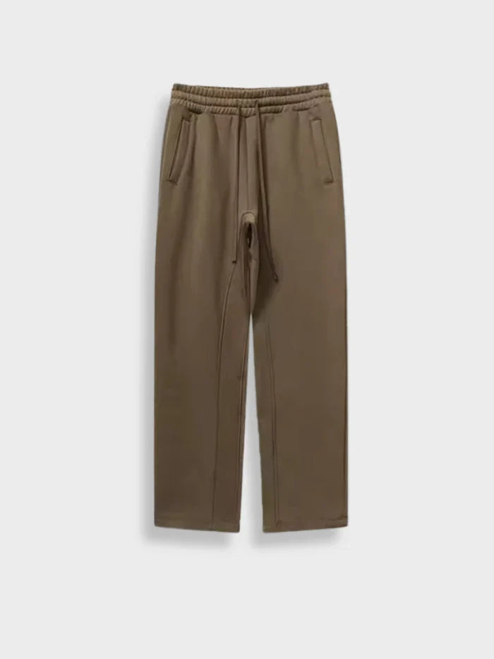 GREEN - OPEN LEG JOGGER