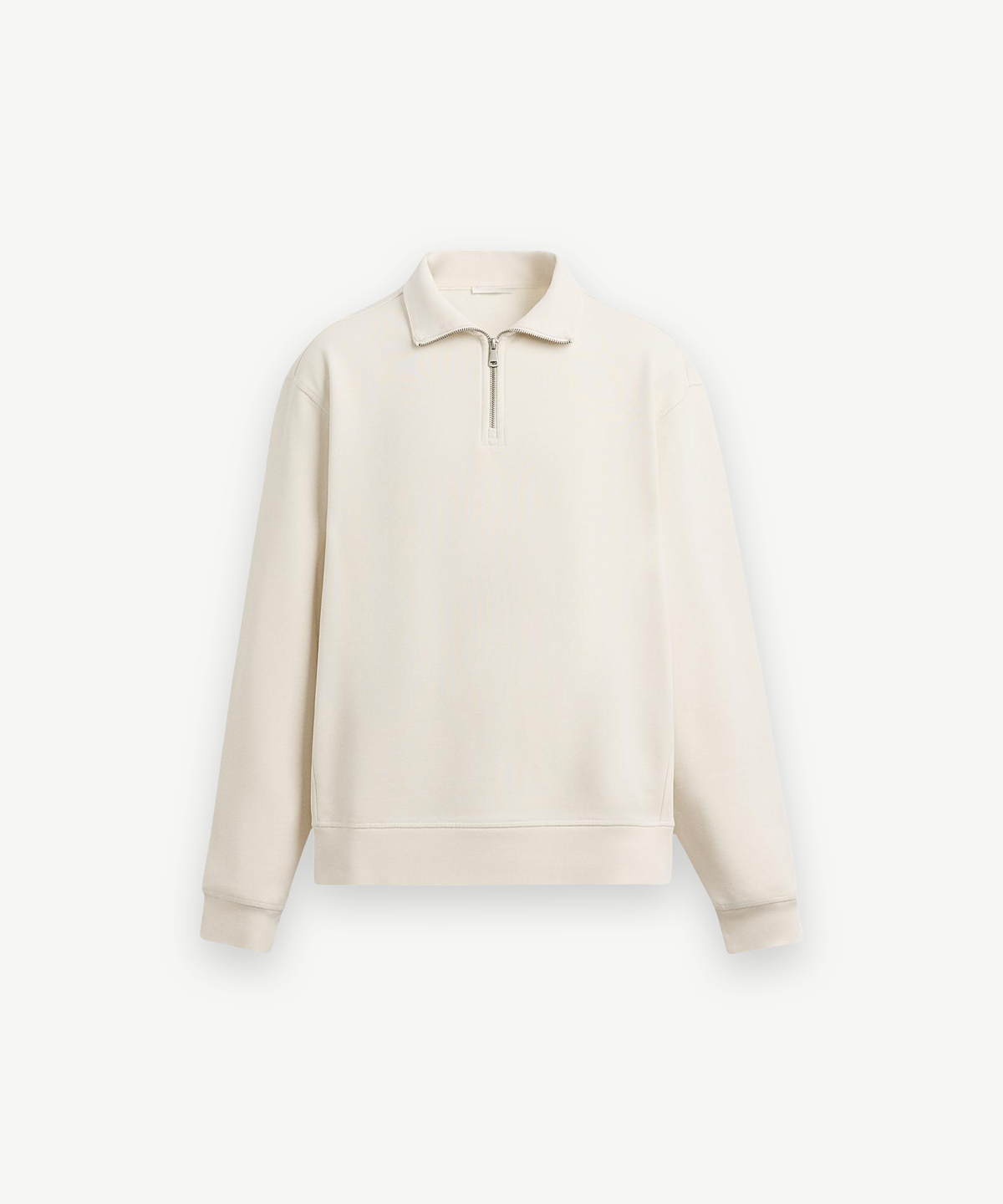 NORDIC - ZIP SWEATER in Beige, Einzelansicht