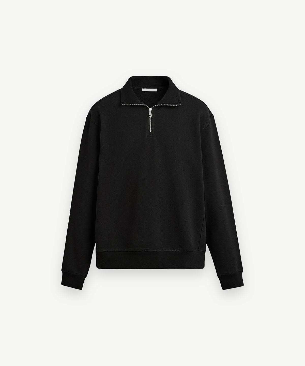 NORDIC - ZIP SWEATER in Schwarz, Einzelansicht