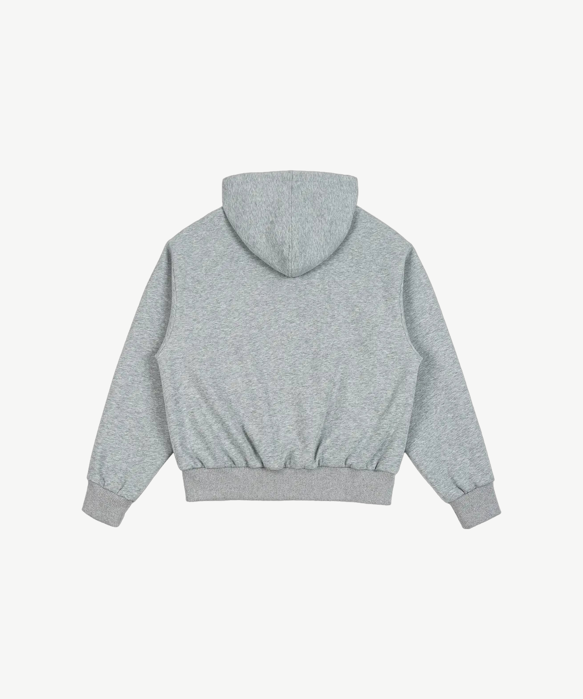 NOVAK - REVERSE ZIP, graue Außenseite von hinten